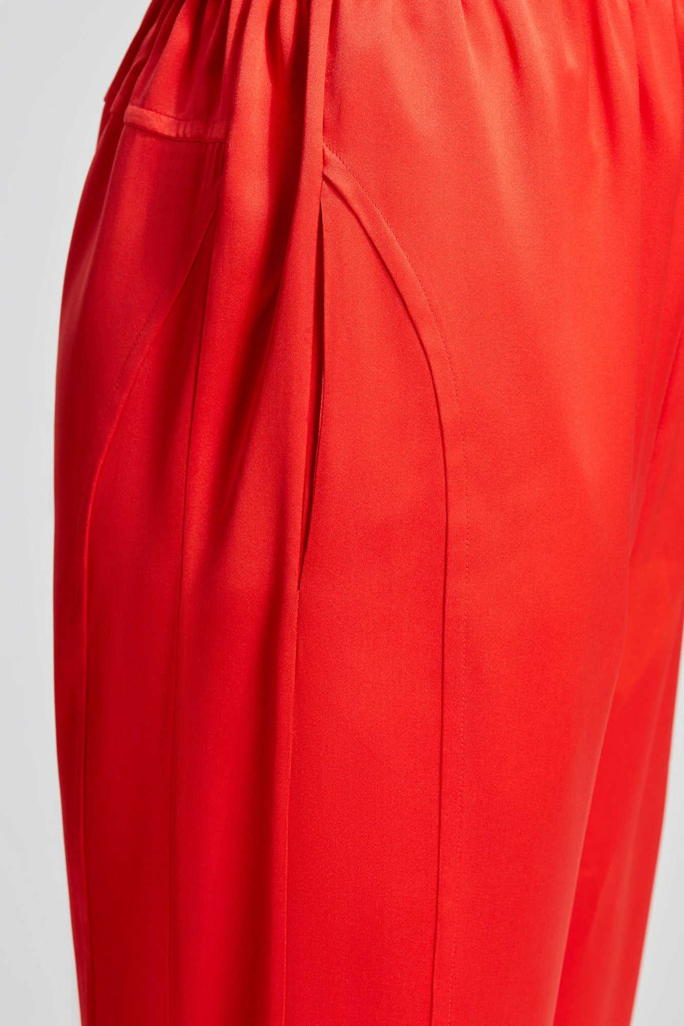 Valentina double satin joggers