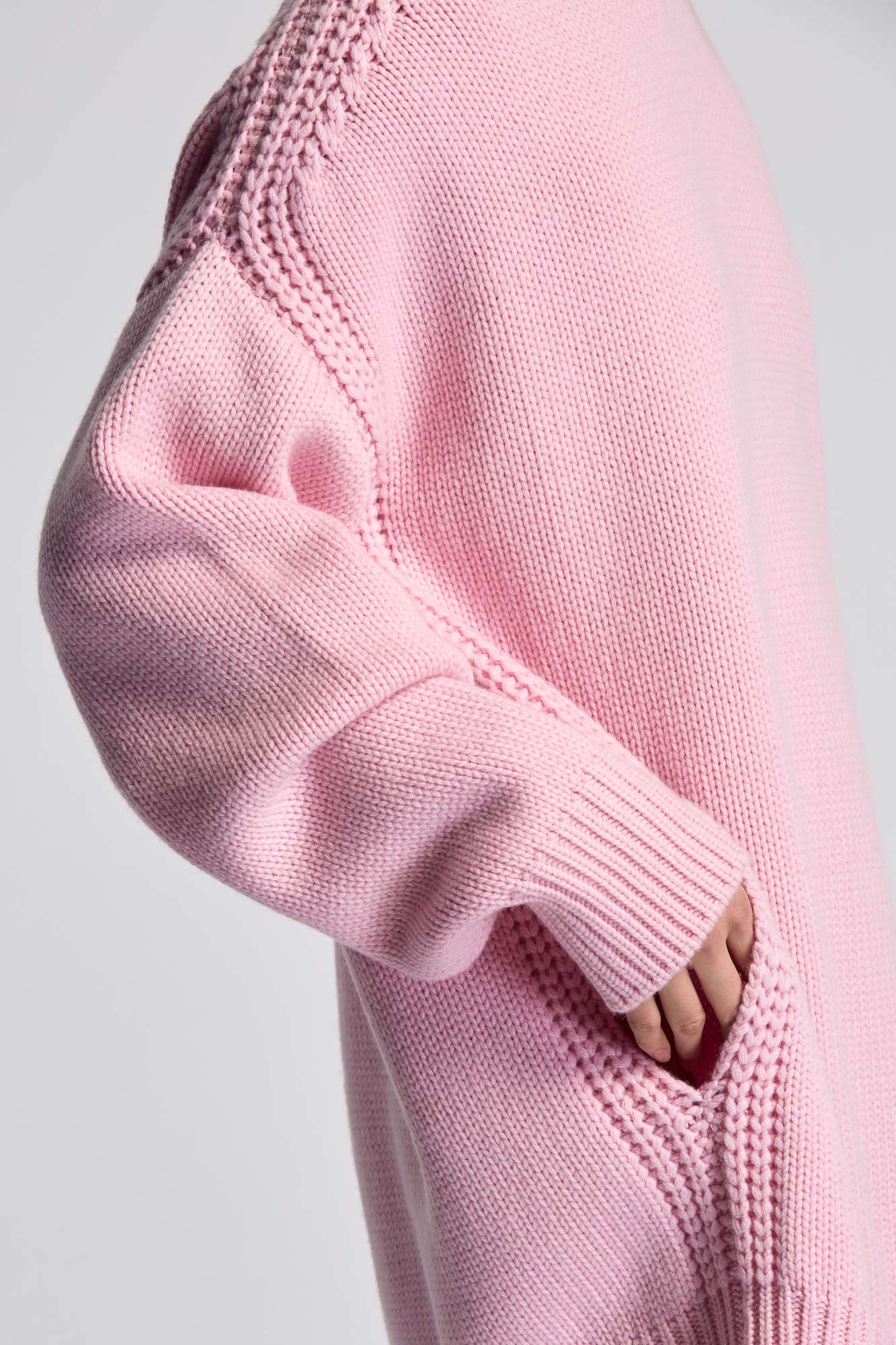Giorgia round neck cashmere sweater dress