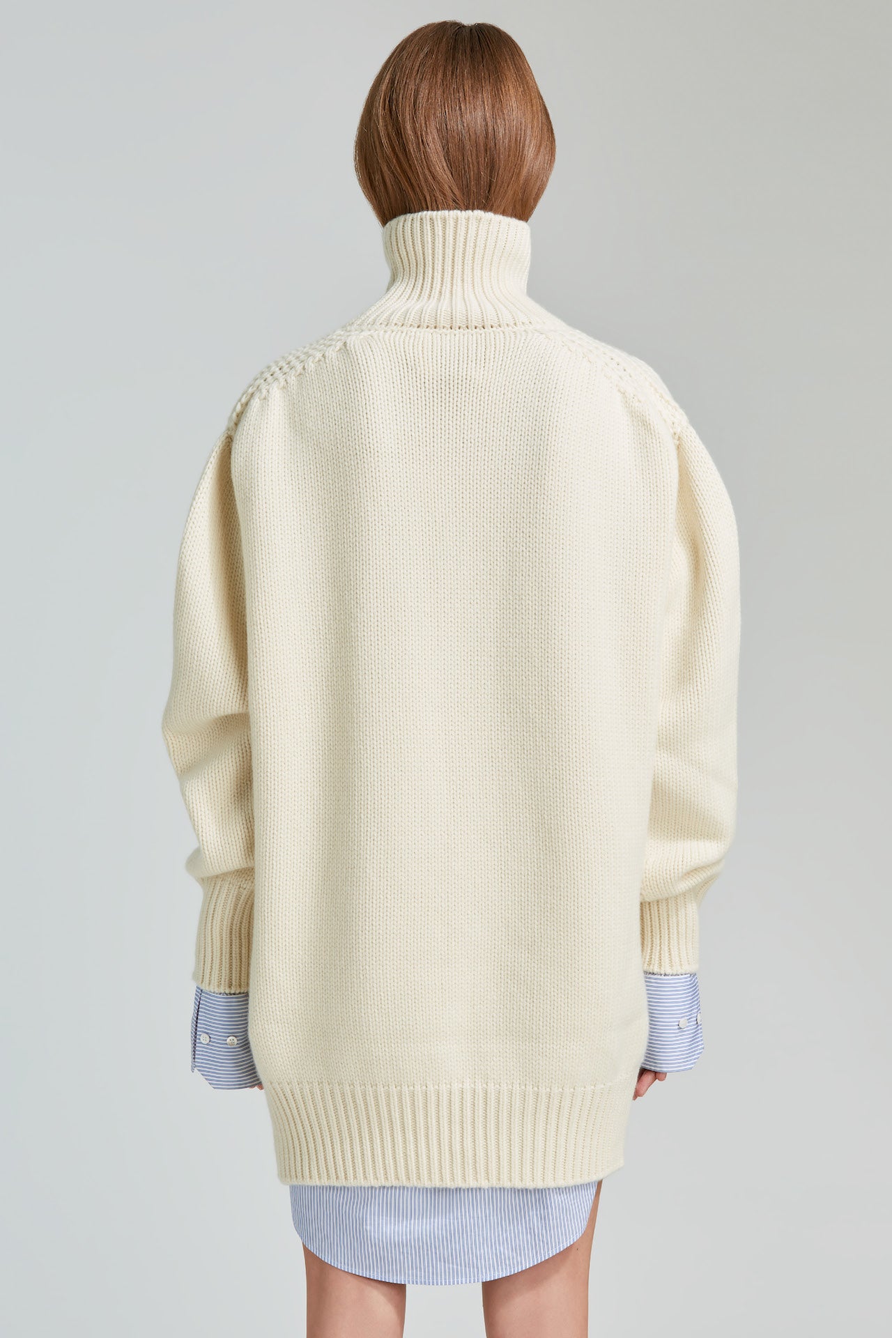 Giovanna high neck cashmere sweater dress