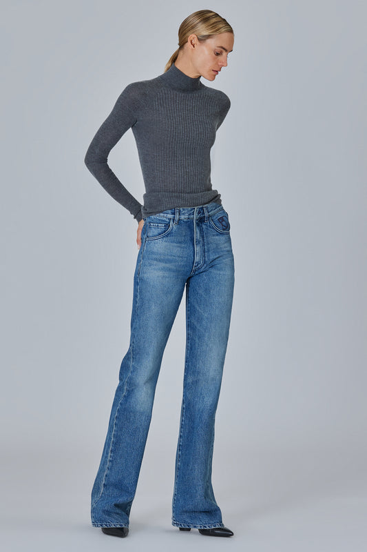 Ribbed Lupetto Sweater
