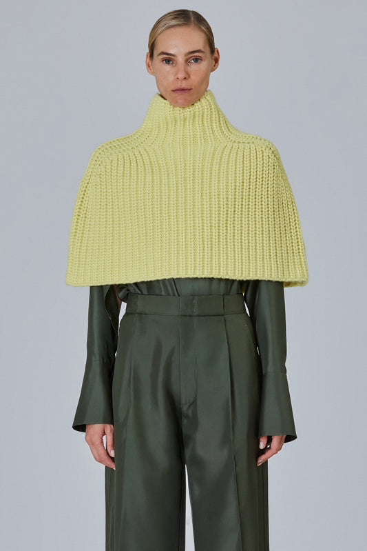 Superpiuma Cashmere Mini Cape