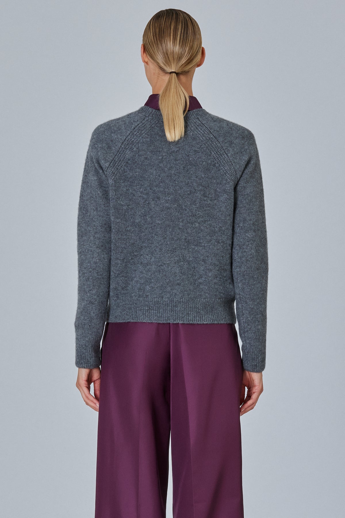 Round Neck Sweater Jacquard