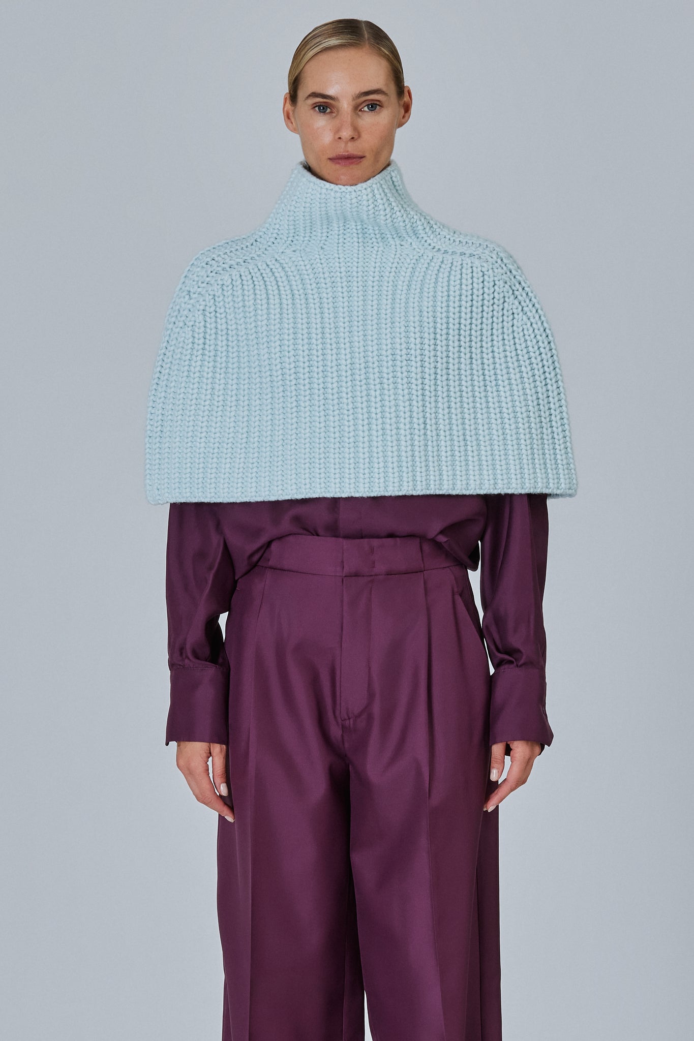 Superpiuma Cashmere Mini Cape