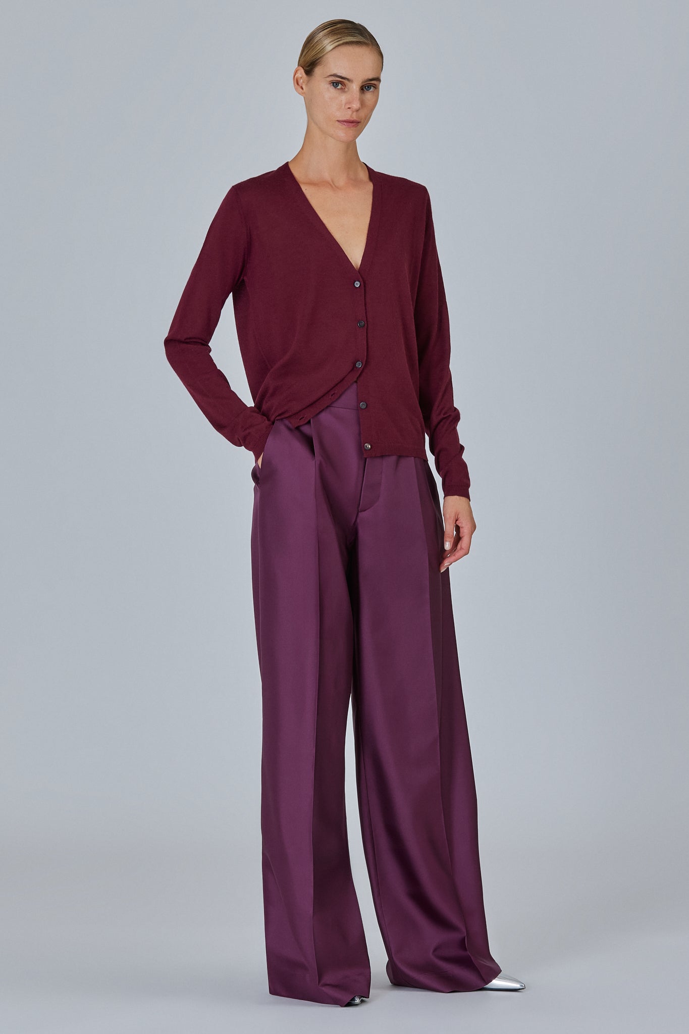 Cardigan Plain Stitch