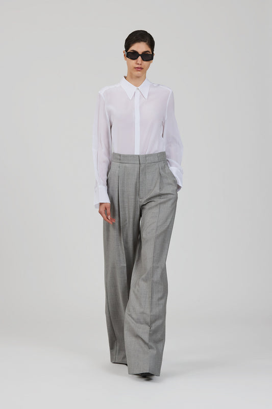 Camicia piccola in crepe de chine