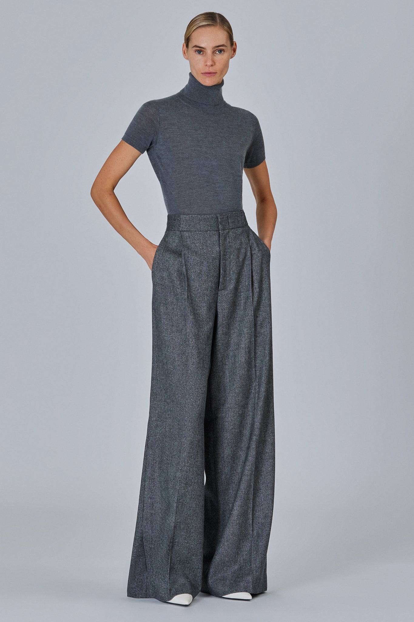 Bogart Cashmere Flannel Trousers