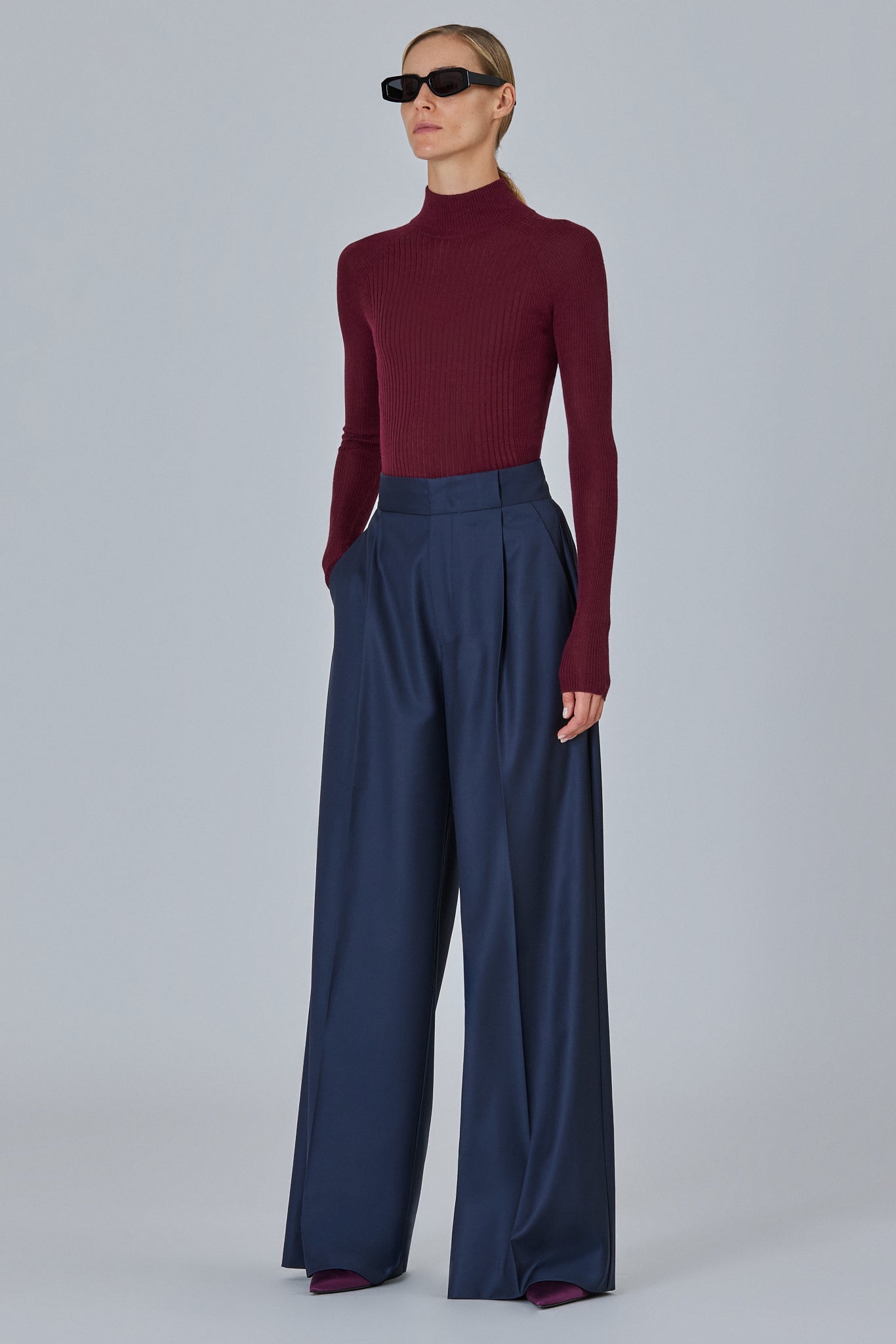 Ribbed Lupetto Sweater