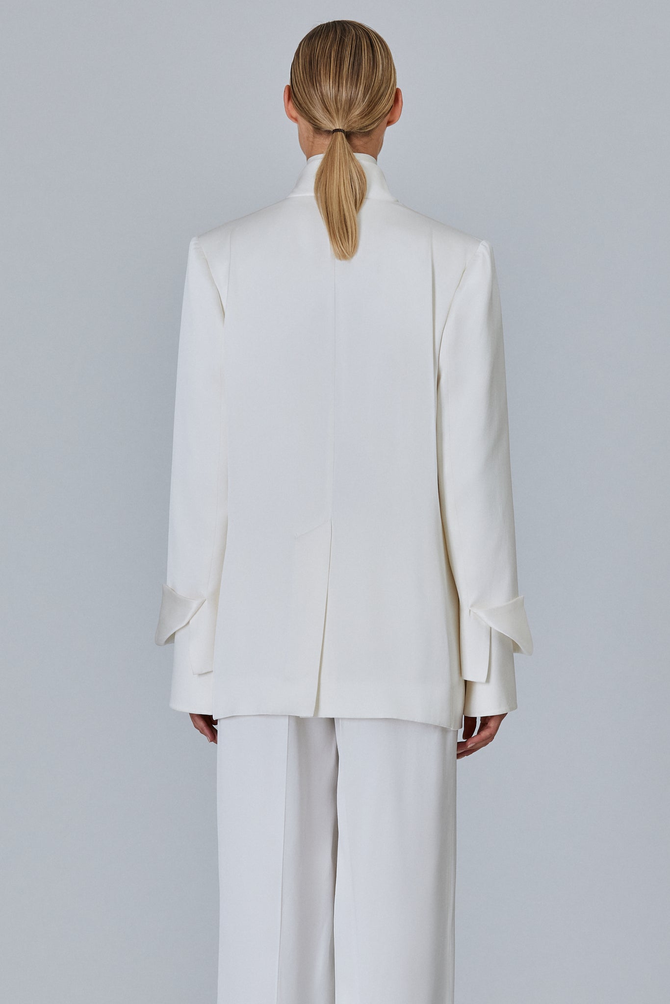 Lauren Double Satin  Double Breast Jacket