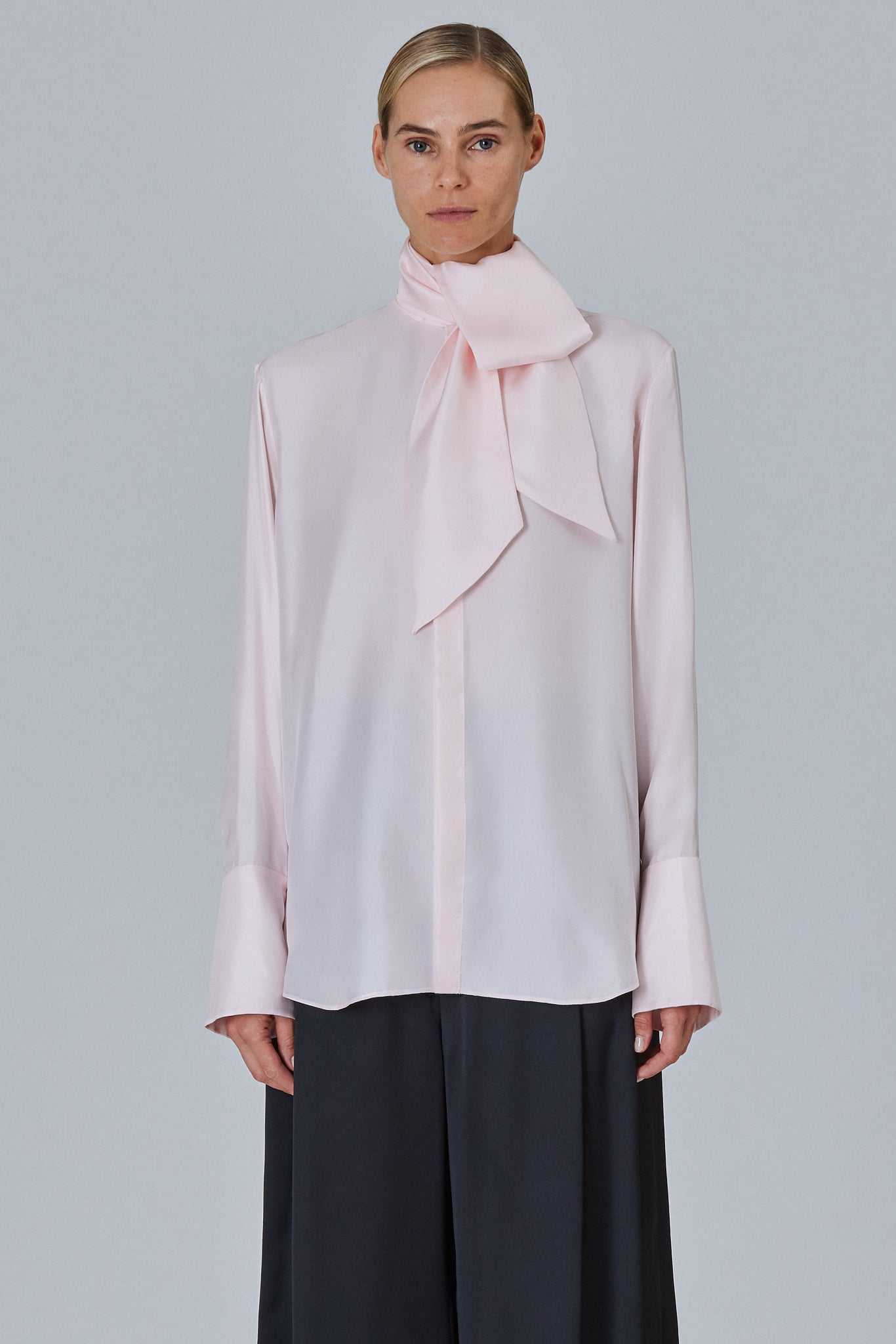 Shirt With Scarf