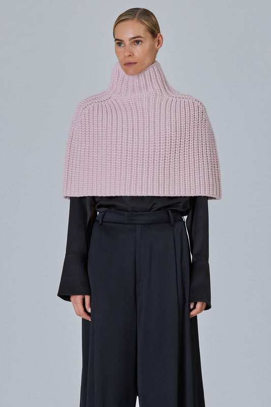 Superpiuma Cashmere Mini Cape