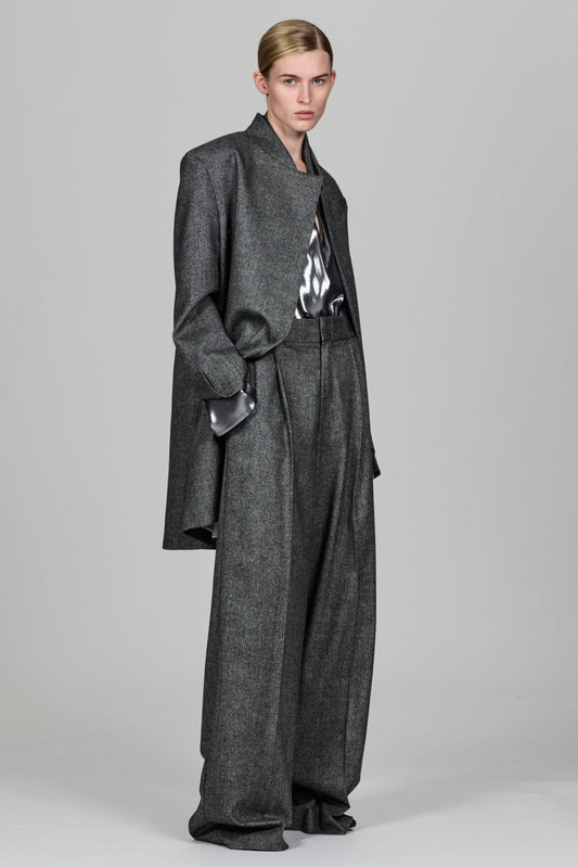Lauren Flannel Short Coat
