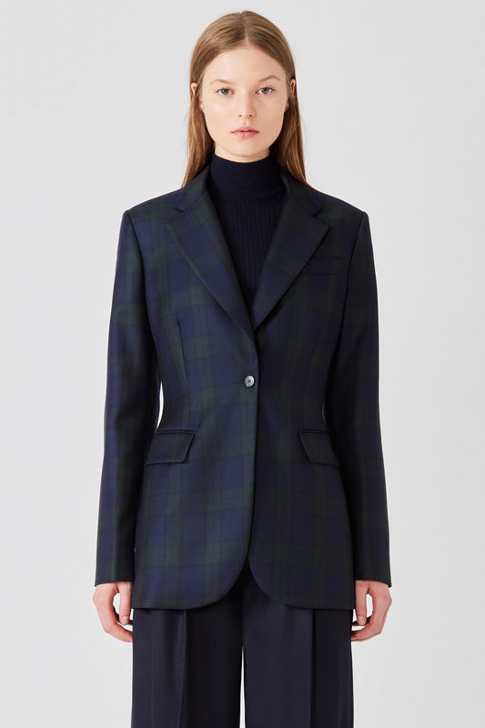 Andrea jacket in tartan
