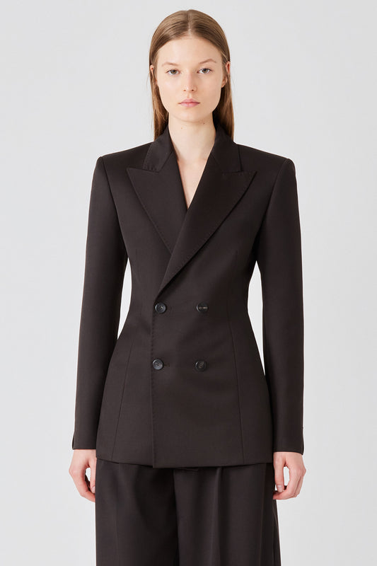 Tuxedo double breast jacket