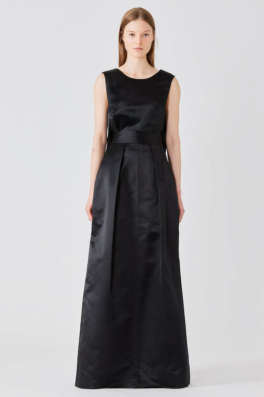 Gonna lunga Bogart in duchesse di seta
