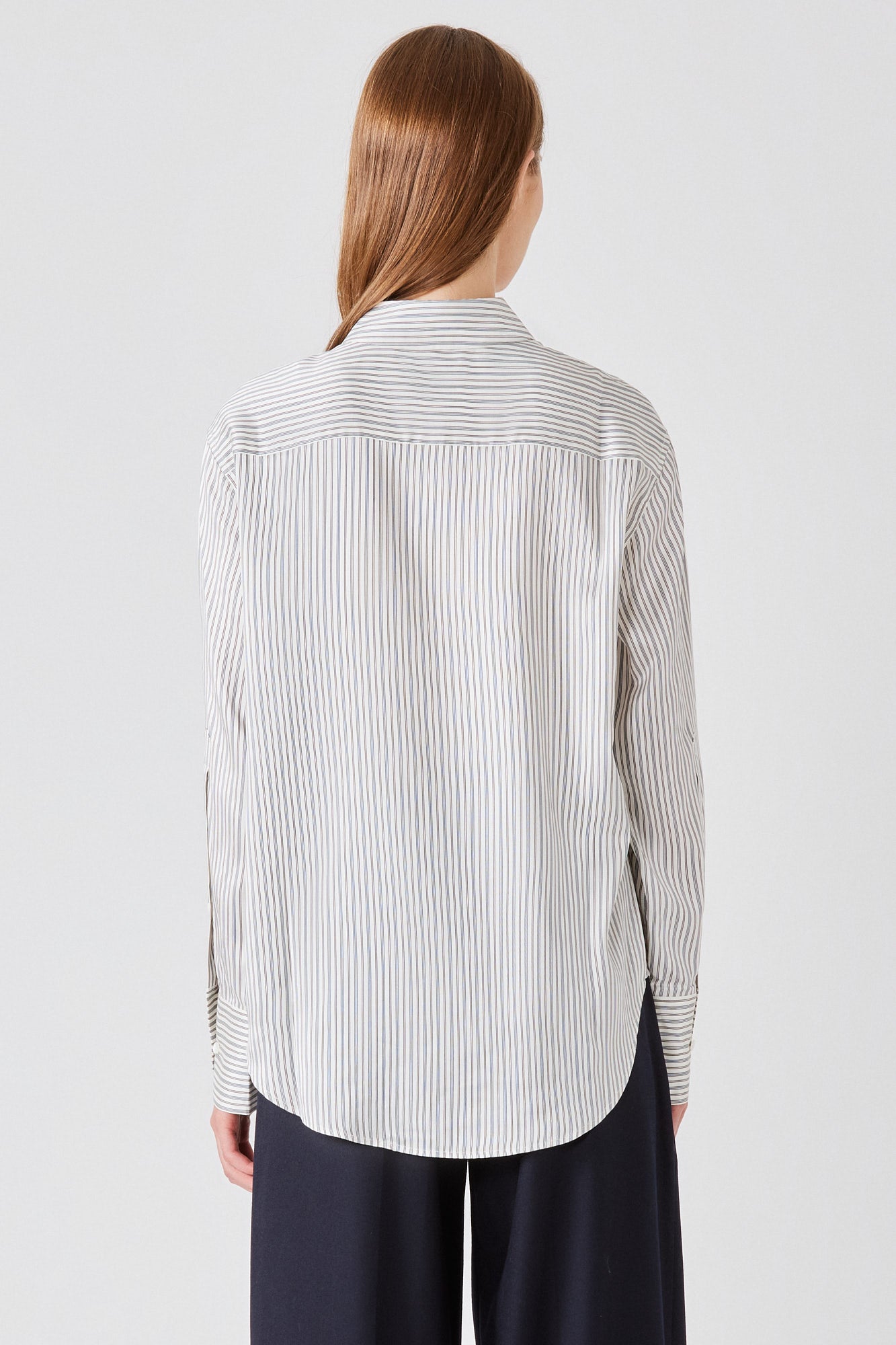 Marcella silk twill regular shirt