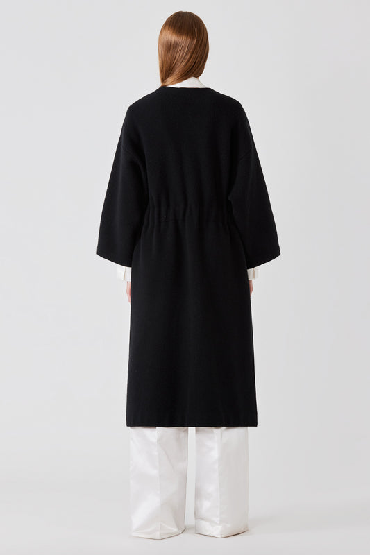 Cappotto kimono in misto cashmere Isabella