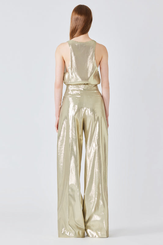 Pantaloni Bogart lurex