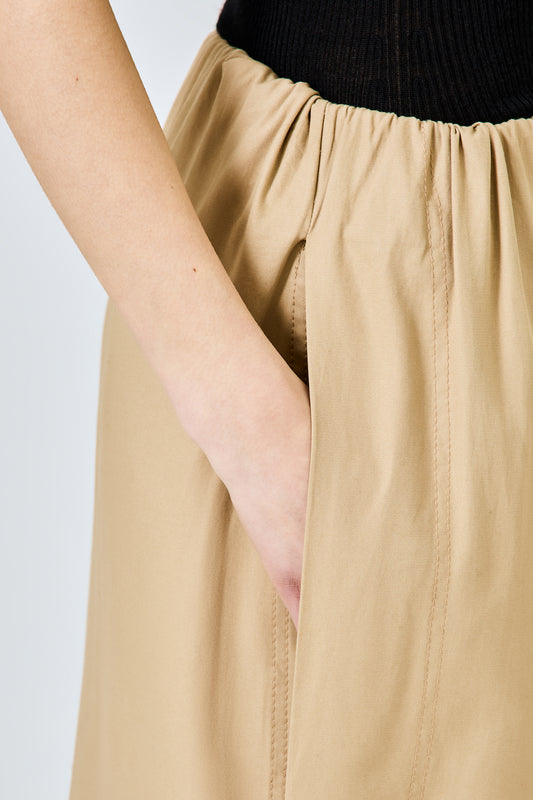 Gilda skirt in cotton silk