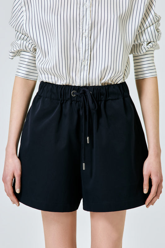 Valentina shorts in cotton silk