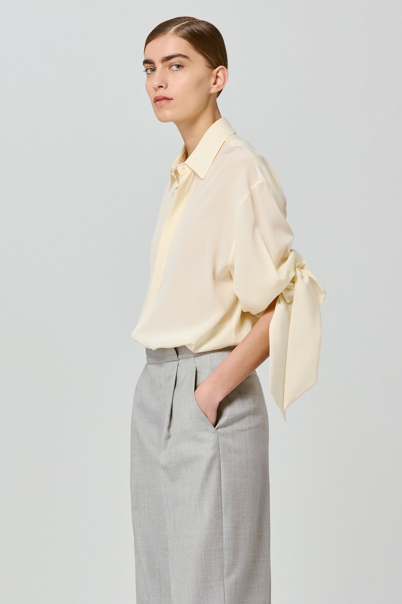 Susanna crepe de chine shirt