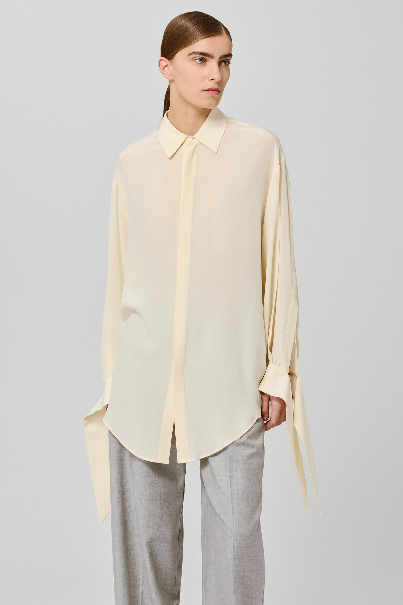 Susanna crepe de chine shirt