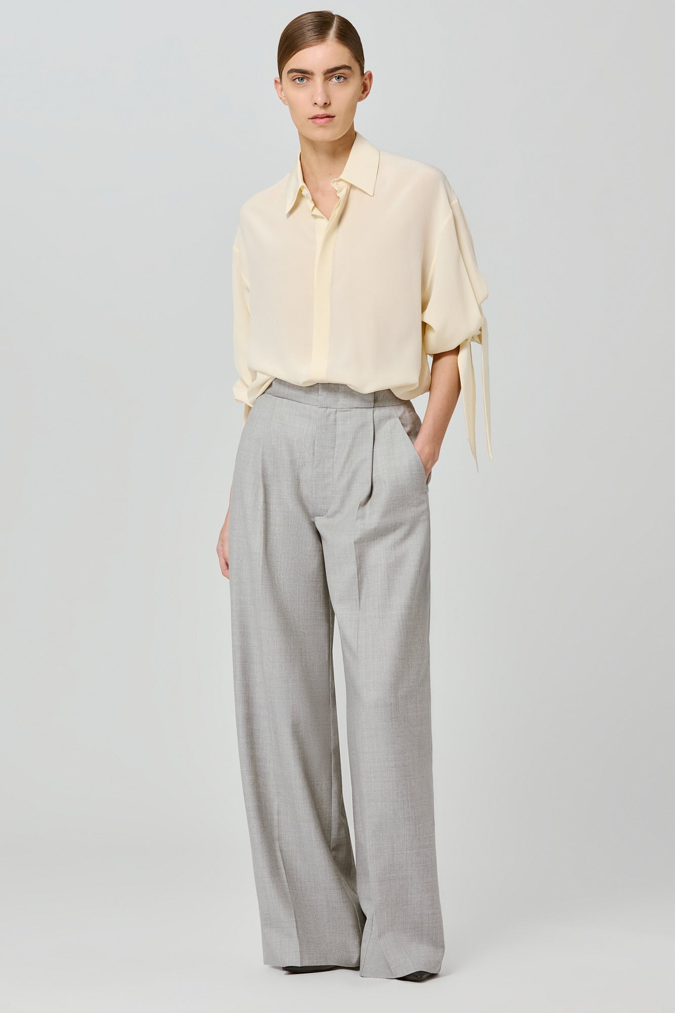 Susanna crepe de chine shirt