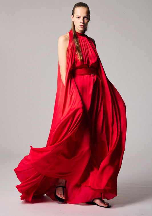 Frida sleeveless long dress