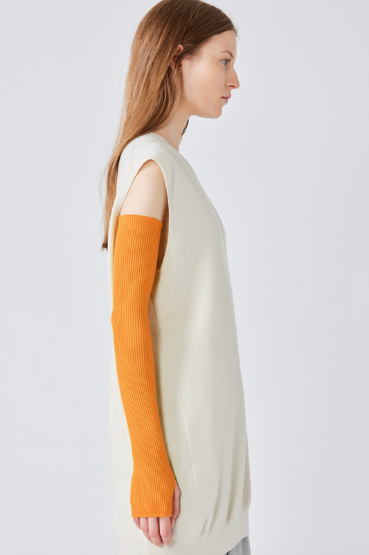 Guanti in cashmere e seta