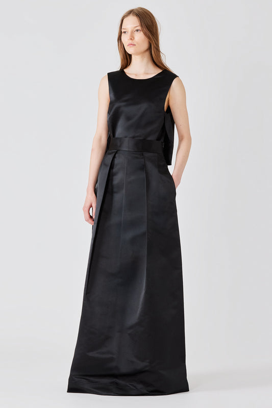 Gonna lunga Bogart in duchesse di seta