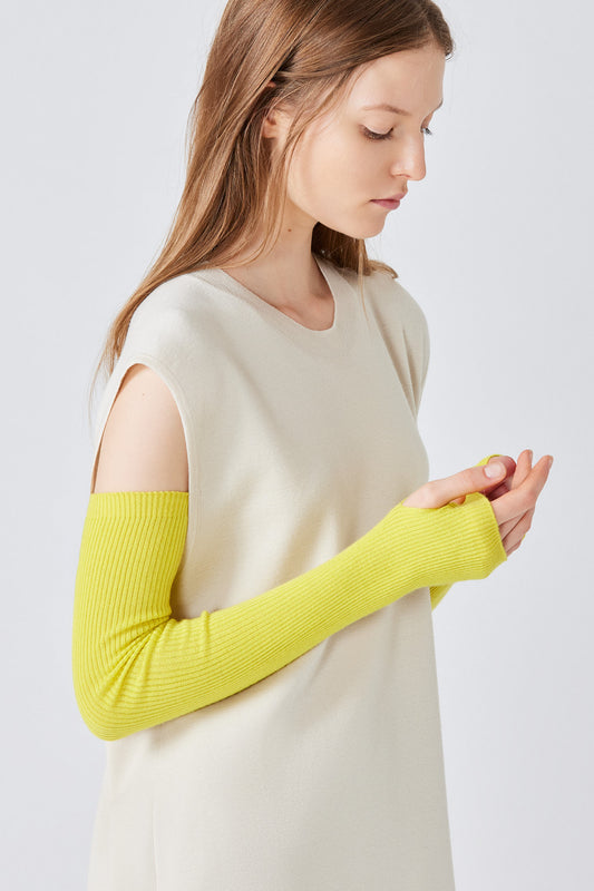 Guanti in cashmere e seta