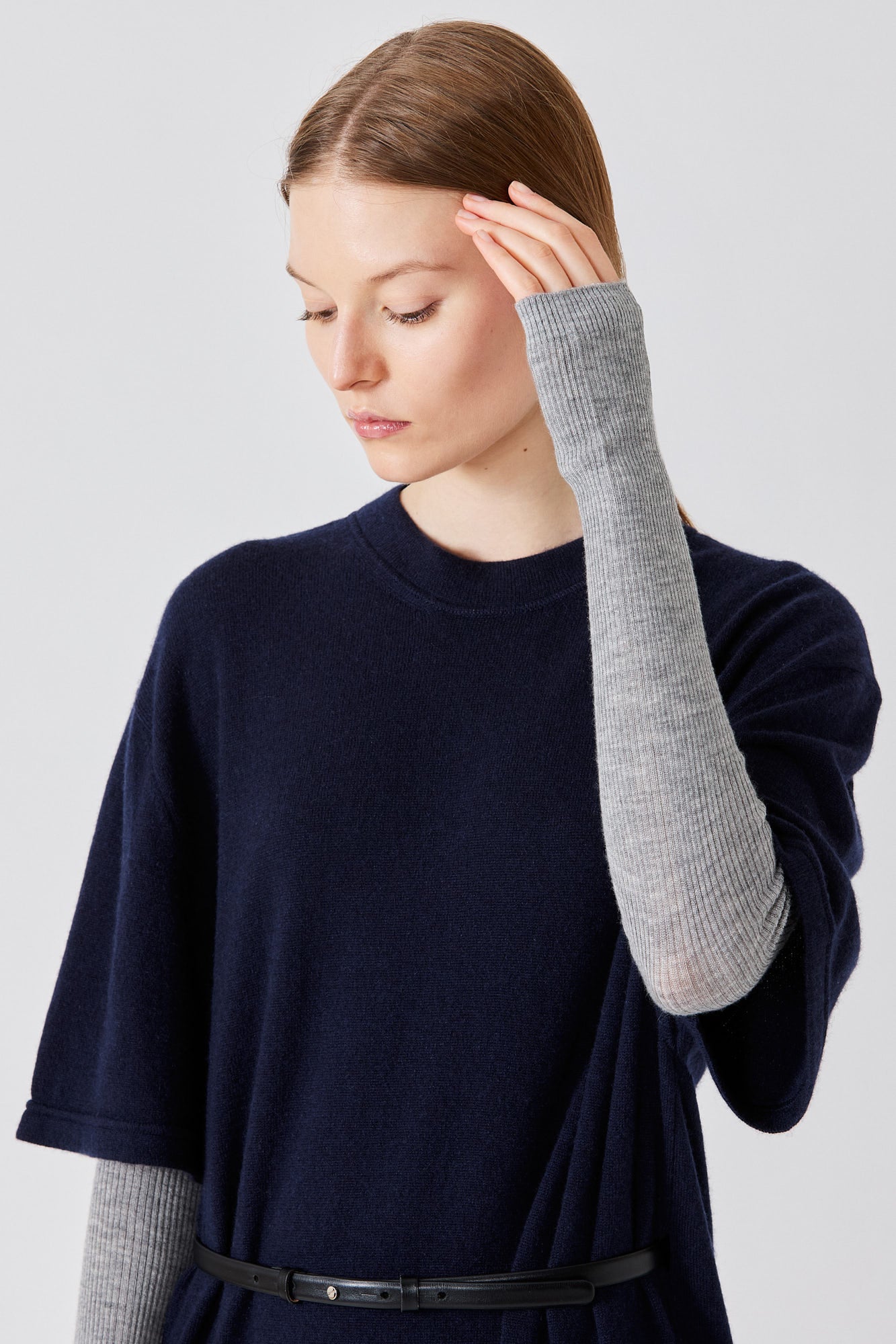 Cashmere silk gloves