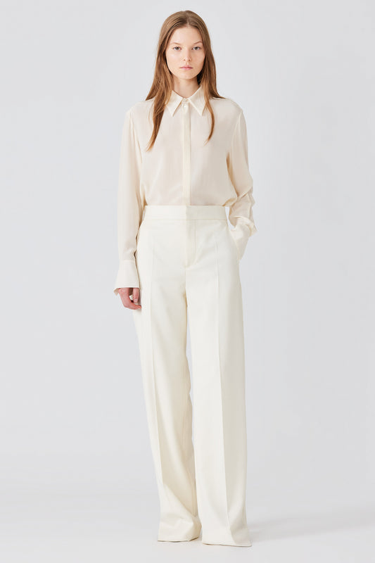 Petit shirt in crepe de chine