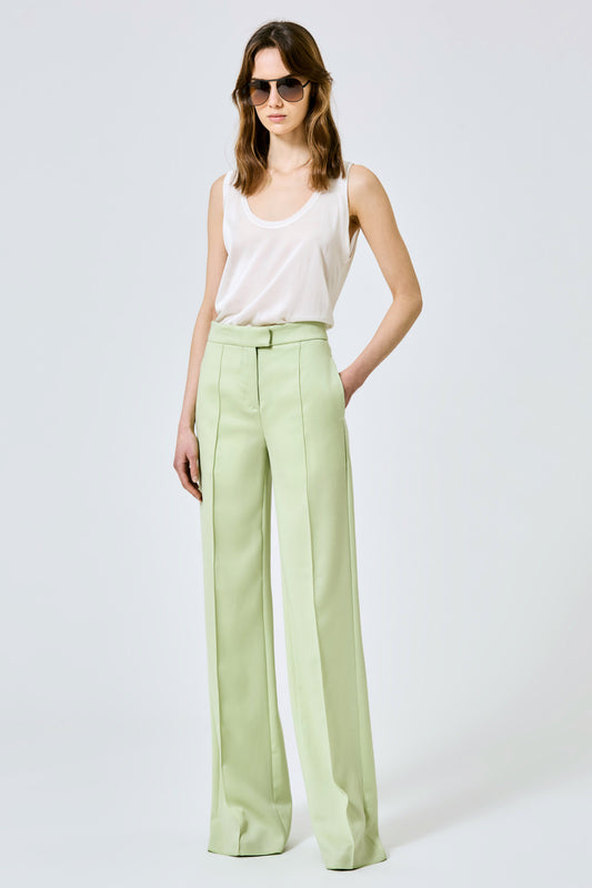 Andrea straight trousers in wool