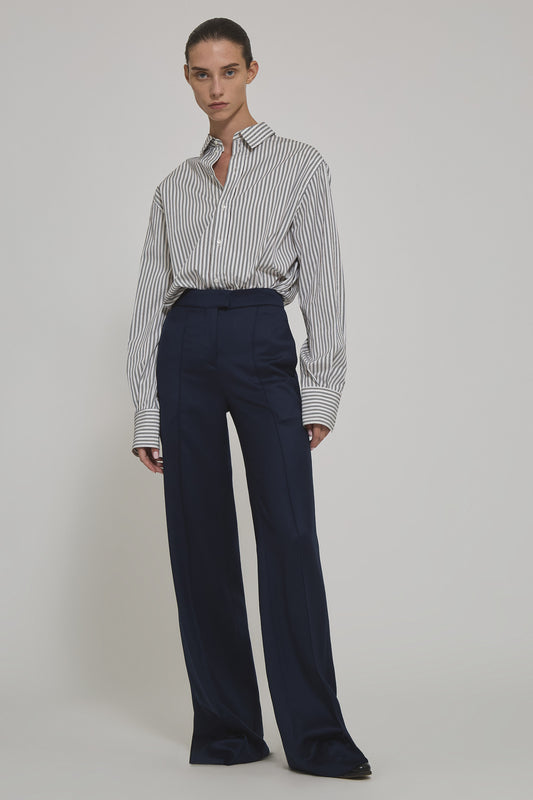 Andrea straight trousers in wool