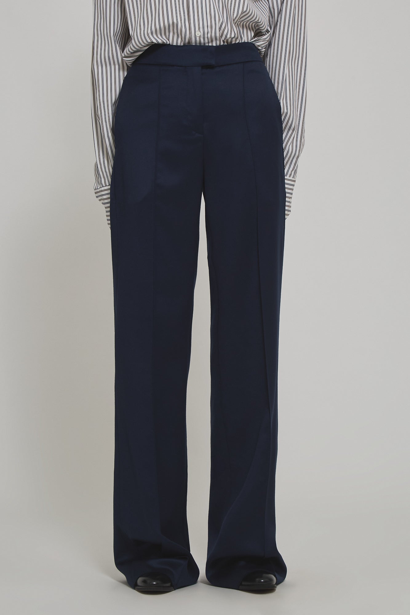 Andrea straight trousers in wool