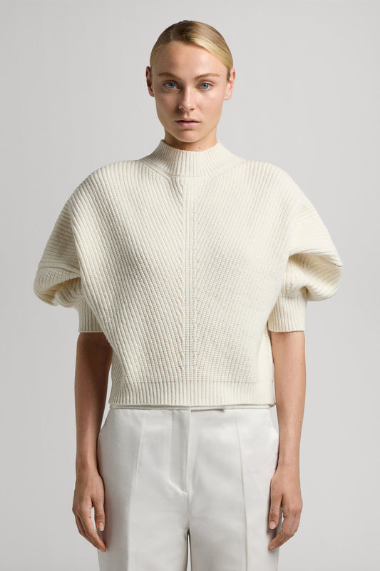Three quarter sleeve sweater
