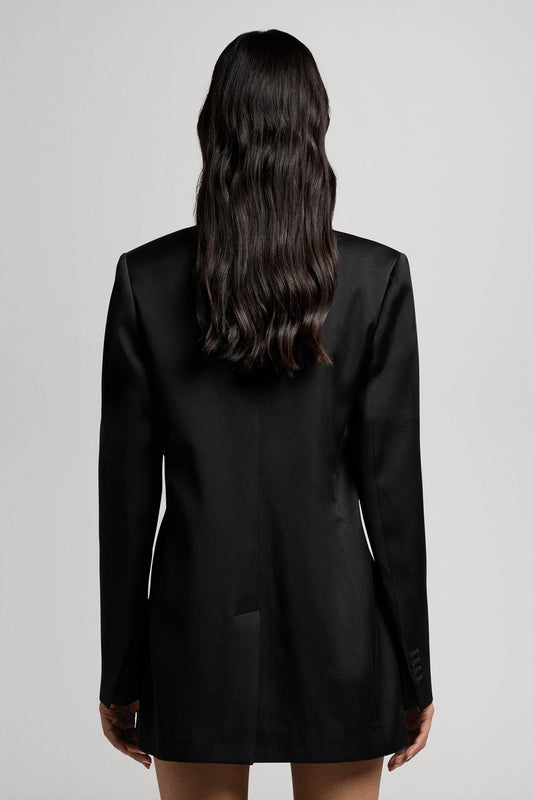 Benni blazer dress in silk wool