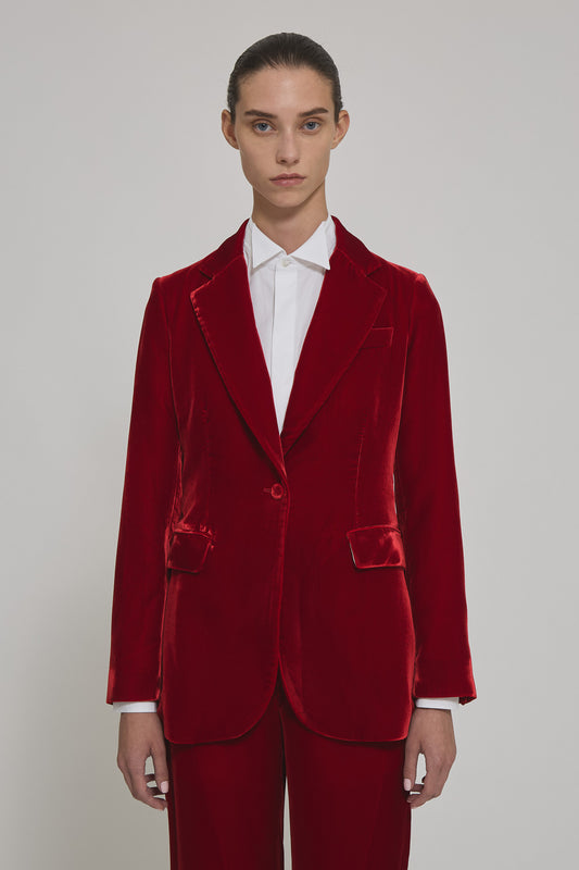 Andrea velvet jacket