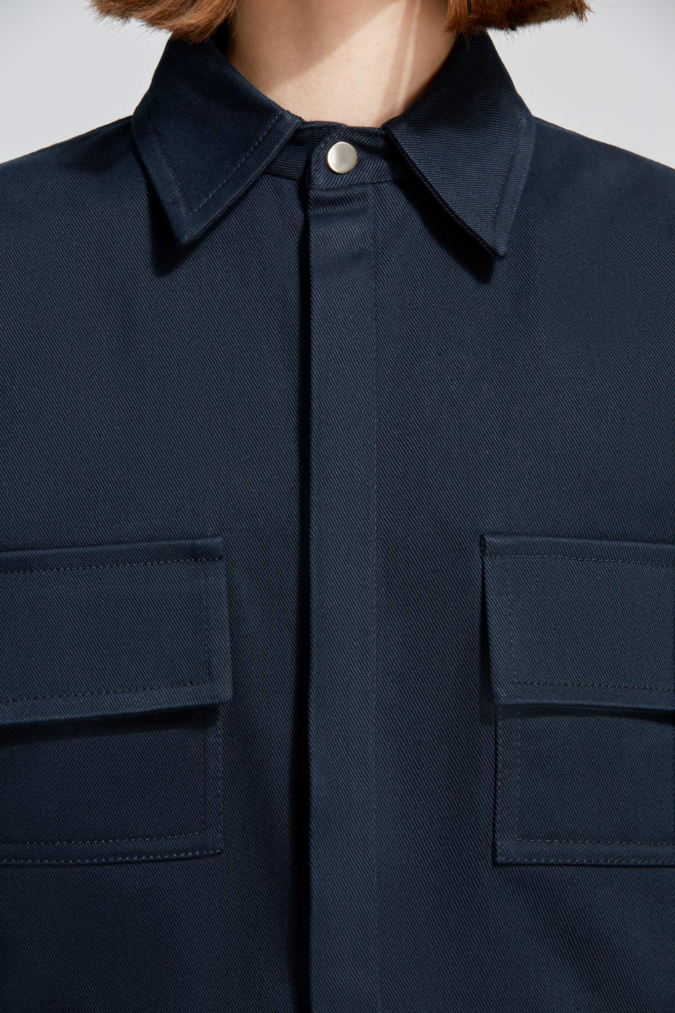 Lorenza cotton gabardine jacket