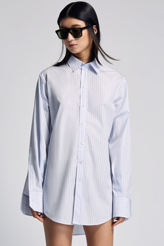 MARCELLA cotton poplin oversized shirt